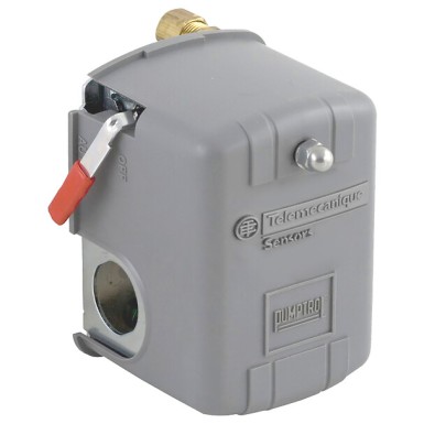 9013FHG39J68M1X - Pumptrol, air compressor switch 9013FH - Telemecanique - Pumptrol, air compressor switch 9013FH, fixed differential, Off at 140 PSI, high hp - Telemecanique - 0