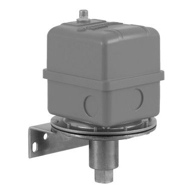 9016GVG1J09EF - Telemecanique - Electromechanical vacuum switch, 9016GVG, adjustable scale, 2 thresholds, Set 3 to 8 InHg