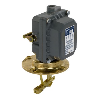 9037ER9 - Telemecanique - Float switch, Pumptrol, closed tank, NEMA 7/9, flange mounted, 2 NC DPST DB contacts