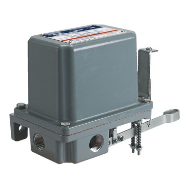 9038AW1N5 - Telemecanique - Mechanical alternator, Pumptrol, mech open tank, NEMA 4, pedestal mounted, 4 NC DPST DB contacts