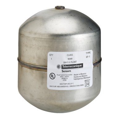 9049EF1 - Telemecanique - Float, 9049, switch accessory stainless steel 304