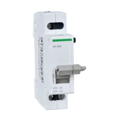 A9A15096 - Acti9, iSW OF auxiliary contact for iSW switch 3A 415VAC - 6A 250VAC - Schneider Electric - Acti9, iSW OF auxiliary contact for iSW switch 3A 415VAC - 6A 250VAC - Schneider Electric - 0