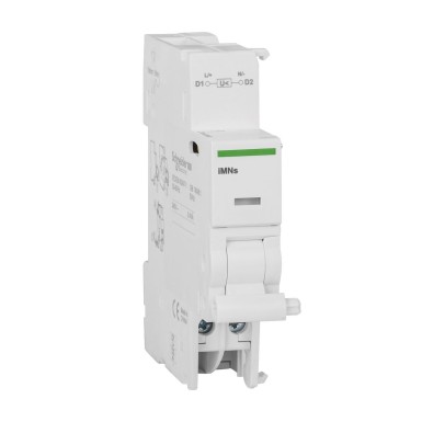 A9A26963 - Acti9, iMNs delayed undervoltage release 220...240VAC 0.2s - Schneider Electric - Acti9, iMNs delayed undervoltage release 220...240VAC 0.2s - Schneider Electric - 0