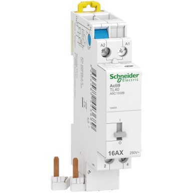 A9C15509 - Acti9 iDT40 TL - quick connection impulse relay - 16A - 2P - 230V - Schneider Electric - Acti9 iDT40 TL - quick connection impulse relay - 16A - 2P - 230V - Schneider Electric - 0