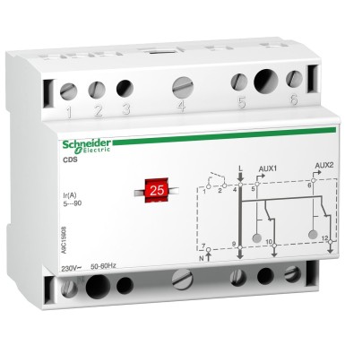 A9C15908 - CDS single phase loadshedding contactor 2 channels - Schneider Electric - CDS single phase loadshedding contactor 2 channels - Schneider Electric - 0