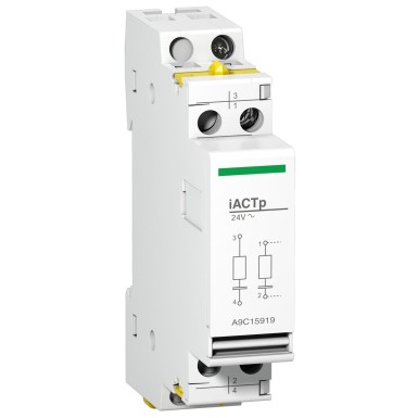 A9C15918 - Acti9 overvoltage protection auxiliary iACTp 48...127 V AC - Schneider Electric - Acti9 overvoltage protection auxiliary iACTp 48...127 V AC - Schneider Electric - 0