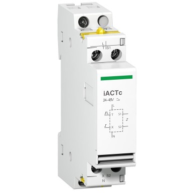 A9C18309 - Acti9 double control input auxiliary iACTc 24?¦48 V AC - Schneider Electric - Acti9 double control input auxiliary iACTc 24?¦48 V AC - Schneider Electric - 0