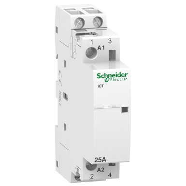 A9C20132 - Acti9, iCT contactor 25A 2NO 24VAC 50Hz - Schneider Electric - Acti9, iCT contactor 25A 2NO 24VAC 50Hz - Schneider Electric - 0