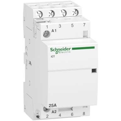 A9C20834 - Acti9 iCT - contactor - 25A - 2NO - 220-240 Vac - 2 poles - Schneider Electric - Acti9 iCT - contactor - 25A - 2NO - 220-240 Vac - 2 poles - Schneider Electric - 0