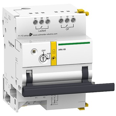 A9C70344 - Acti9 ARA auto recloser aux for iID 4P 1 Prog - Schneider Electric - Acti9 ARA auto recloser aux for iID 4P 1 Prog - Schneider Electric - 0