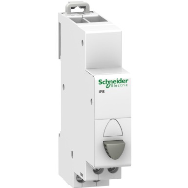 A9E18030 - Acti9, iPB single gray push-button 1 NC 20A 230VAC - Schneider Electric - Acti9, iPB single gray push-button 1 NC 20A 230VAC - Schneider Electric - 0