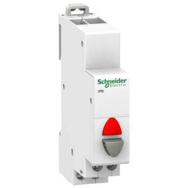 A9E18037 - Acti9 iPB 1NC single push button grey indicator light red 110230Vac - Schneider Electric - Acti9 iPB 1NC single push button grey indicator light red 110230Vac - Schneider Electric - 0