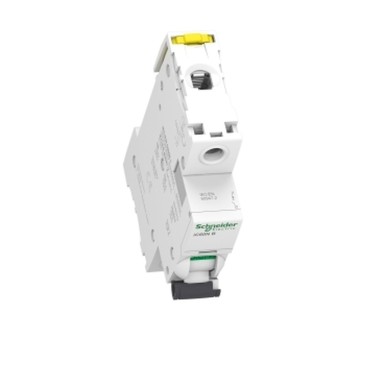 A9F73106 - Miniature circuit breaker (MCB), Acti9 iC60N, 1P, 6A, B curve, 6000A (IEC/EN 60898-1), 10kA (IEC/EN 60947-2) - Schneider Electric - Miniature circuit breaker (MCB), Acti9 iC60N, 1P, 6A, B curve, 6000A (IEC/EN 60898-1), 10kA (IEC/EN 60947-2) - Schneider Electric - 1