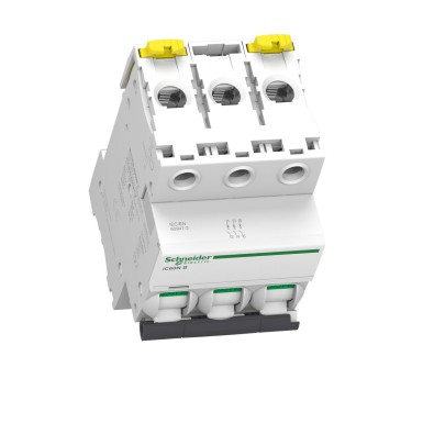 A9F43332 - Miniature circuit breaker (MCB), Acti9 iC60N, 3P, 32A, B curve, 6000A (IEC/EN 60898-1), 10kA (IEC/EN 60947-2) - Schneider Electric - Miniature circuit breaker (MCB), Acti9 iC60N, 3P, 32A, B curve, 6000A (IEC/EN 60898-1), 10kA (IEC/EN 60947-2) - Schneider Electric - 4