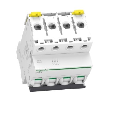 A9F73410 - Miniature circuit breaker (MCB), Acti9 iC60N, 4P, 10A, B curve, 6000A (IEC/EN 60898-1), 10kA (IEC/EN 60947-2) - Schneider Electric - Miniature circuit breaker (MCB), Acti9 iC60N, 4P, 10A, B curve, 6000A (IEC/EN 60898-1), 10kA (IEC/EN 60947-2) - Schneider Electric - 2