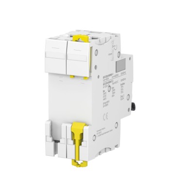 A9F75206 - Miniature circuit breaker (MCB), Acti9 iC60N, 2P, 6A, D curve, 6000A (IEC/EN 60898-1), 10kA (IEC/EN 60947-2) - Schneider Electric - Miniature circuit breaker (MCB), Acti9 iC60N, 2P, 6A, D curve, 6000A (IEC/EN 60898-1), 10kA (IEC/EN 60947-2) - Schneider Electric - 3