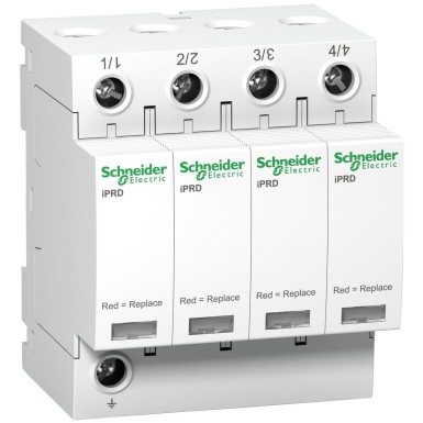 A9L08400 - IPRD8 modular surge arrester 4P 350V - Schneider Electric - IPRD8 modular surge arrester 4P 350V - Schneider Electric - 0