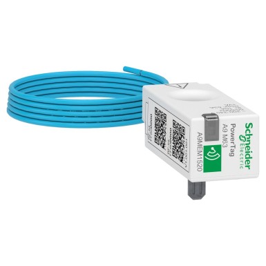 A9MEM1520 - Energy sensor, PowerTag Monoconnect 63A 1P+Wire top and bottom position - Schneider Electric - Energy sensor, PowerTag Monoconnect 63A 1P+Wire top and bottom position - Schneider Electric - 0