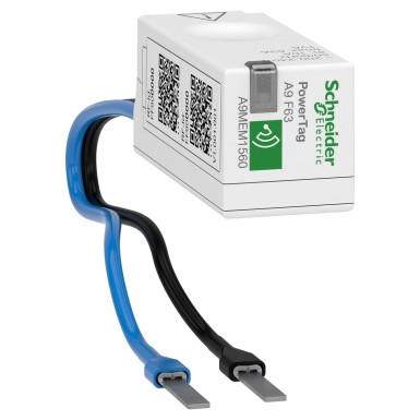 A9MEM1560 - Energy sensor, PowerTag Flex 230V 63A 1P+N top and bottom position - Schneider Electric - Energy sensor, PowerTag Flex 230V 63A 1P+N top and bottom position - Schneider Electric - 0