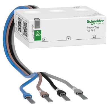 A9MEM1570 - Energy sensor, PowerTag Flex 63A 3P+N top and bottom position - Schneider Electric - Energy sensor, PowerTag Flex 63A 3P+N top and bottom position - Schneider Electric - 0