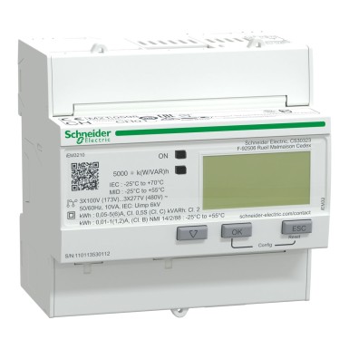 A9MEM3210 - Acti9 iEM - tri energy meter - TI - pulses - MID - Schneider Electric - Acti9 iEM - tri energy meter - TI - pulses - MID - Schneider Electric - 0