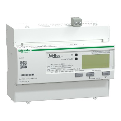 A9MEM3335 - IEM3335 energy meter 125 A Mbus 1 digital I 1 digital O multitariff MID - Schneider Electric - IEM3335 energy meter 125 A Mbus 1 digital I 1 digital O multitariff MID - Schneider Electric - 0