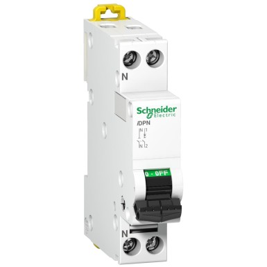 A9N21546 - iDPN - circuit breaker - iDPN - 1P + N - 10A - C curve - Schneider Electric - iDPN - circuit breaker - iDPN - 1P + N - 10A - C curve - Schneider Electric - 0