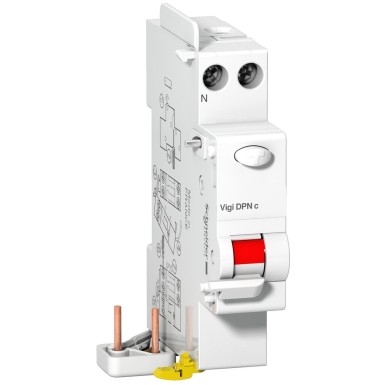 A9N21480 - Clario  earth leakage addon block  Vigi DPNc  1P + N  25A  30mA - Schneider Electric - Clario  earth leakage addon block  Vigi DPNc  1P + N  25A  30mA - Schneider Electric - 0