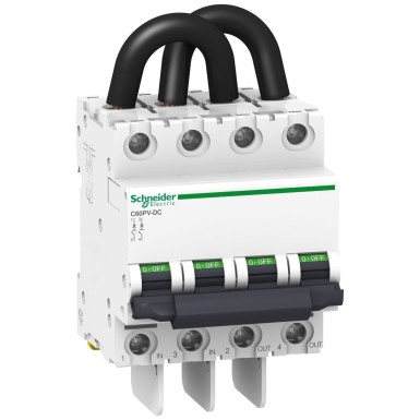 A9N61650 - Miniature circuit breaker (MCB), Acti9 C60PV-DC, 2P, 10A, B curve, 1.5kA (IEC/EN 60947-2) - Schneider Electric - Miniature circuit breaker (MCB), Acti9 C60PV-DC, 2P, 10A, B curve, 1.5kA (IEC/EN 60947-2) - Schneider Electric - 0