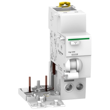 A9V01225 - Vigi iC60 - earth leakage add-on block - 2P - 25A - 30mA - AC type - Schneider Electric - Vigi iC60 - earth leakage add-on block - 2P - 25A - 30mA - AC type - Schneider Electric - 0