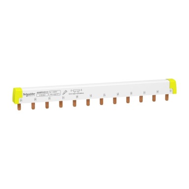 A9XPH312 - Acti 9 - comb busbar - 3L - 18 mm pitch - 12 modules - 100A - Schneider Electric - Acti 9 - comb busbar - 3L - 18 mm pitch - 12 modules - 100A - Schneider Electric - 0