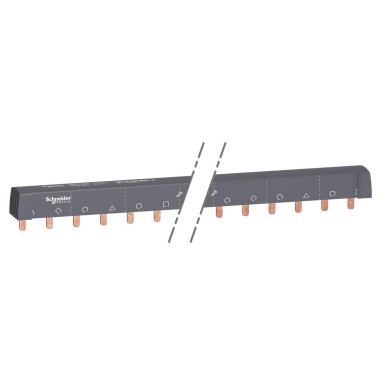 A9XPH524 - Acti9 iC60 - comb with teeth - 3 x N+P - 100A - 24 modules of 18mm - Schneider Electric - Acti9 iC60 - comb with teeth - 3 x N+P - 100A - 24 modules of 18mm - Schneider Electric - 0