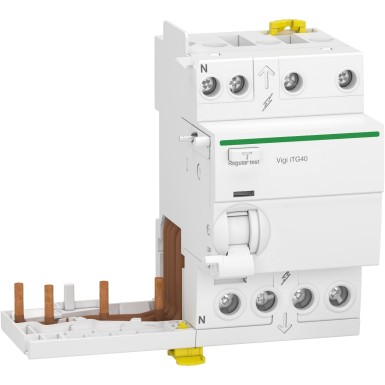 A9Y13725 - Acti9 iTG40 - Vigi differential module group head - 3P+N 25A 300mA type AC - Schneider Electric - Acti9 iTG40 - Vigi differential module group head - 3P+N 25A 300mA type AC - Schneider Electric - 0