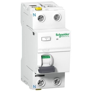 A9Z11225 - Residual current circuit breaker (RCCB), Acti9 iID, 2P, 25A, AC type, 30mA, double terminal - Schneider Electric - Residual current circuit breaker (RCCB), Acti9 iID, 2P, 25A, AC type, 30mA, double terminal - Schneider Electric - 0