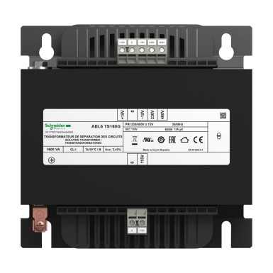 ABL6TS160G - Voltage transformer 230..400 V 1 x 115 V 1600 VA - Schneider Electric - Voltage transformer 230..400 V 1 x 115 V 1600 VA - Schneider Electric - 1