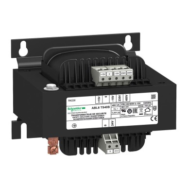 ABL6TS40B - Phaseo - voltage transformer - 230..400V - 1x24V - 400VA - Schneider Electric - Phaseo - voltage transformer - 230..400V - 1x24V - 400VA - Schneider Electric - 0