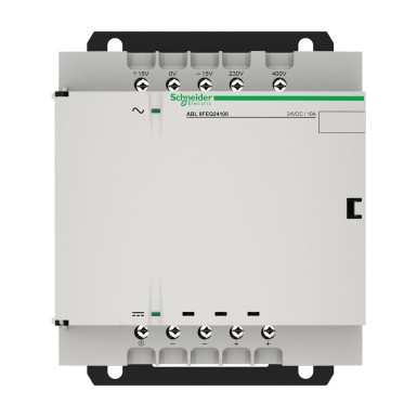 ABL8FEQ24100 - Phaseo - filtered and rectified power supply - single/two-phase - 400Vac - 24V - 10A - Schneider Electric - Phaseo - filtered and rectified power supply - single/two-phase - 400Vac - 24V - 10A - Schneider Electric - 9