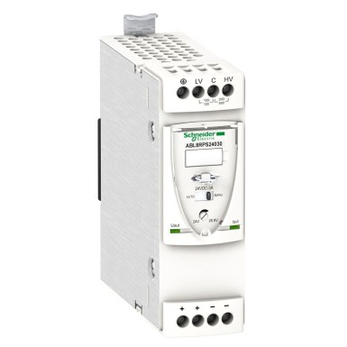 ABL8RPS24030 - Phaseo ABL8 - switching power supply - 3A - 100 to 240Vac single/two-phase - 24Vdc - Schneider Electric - Phaseo ABL8 - switching power supply - 3A - 100 to 240Vac single/two-phase - 24Vdc - Schneider Electric - 0