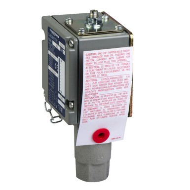 ADW3M129012 - Pressure sensors XM, pressure switch ADW 69 bar - Telemecanique - Pressure sensors XM, pressure switch ADW 69 bar, adjustable scale 2 thresholds, 1CO - Telemecanique - 0