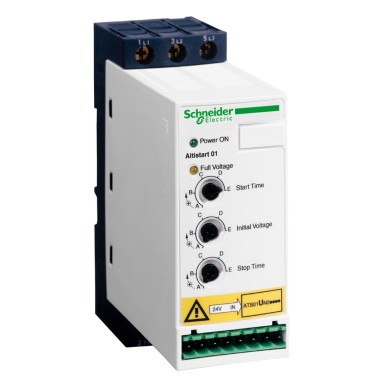 ATS01N212QN - soft starter for asynchronous motor - ATS01 - 12 A - 380..415V - 5.5 KW - Schneider Electric - soft starter for asynchronous motor - ATS01 - 12 A - 380..415V - 5.5 KW - Schneider Electric - 0