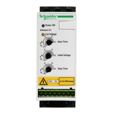 ATSU01N206LT - Soft starter for asynchronous motor ATSU01 6 A 200..480V 0.75..3 KW - Schneider Electric - Soft starter for asynchronous motor ATSU01 6 A 200..480V 0.75..3 KW - Schneider Electric - 0