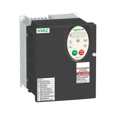 ATV212HU30M3X - Variable speed drive ATV212 3kW 240V 3ph wo EMC IP21 - Schneider Electric - Variable speed drive ATV212 3kW 240V 3ph wo EMC IP21 - Schneider Electric - 0