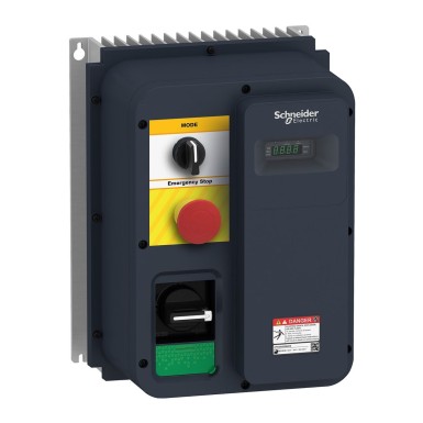 ATV320U40N4WS - Variable speed drive, Altivar Machine ATV320, 4 kW, 380...500 V, 3 phases, enclosed, IP65 - Schneider Electric - Variable speed drive, Altivar Machine ATV320, 4 kW, 380...500 V, 3 phases, enclosed, IP65 - Schneider Electric - 5