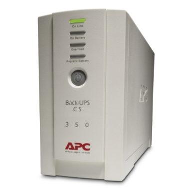 BK350EI - APC BackUPS 350VA USB UPS with PowerChute Personal - APC - APC BackUPS 350VA USB UPS with PowerChute Personal - APC - 0