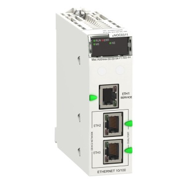 BMENOC0311 - Network module, Modicon M580, FactoryCast Ethernet - Schneider Electric - Network module, Modicon M580, FactoryCast Ethernet - Schneider Electric - 0