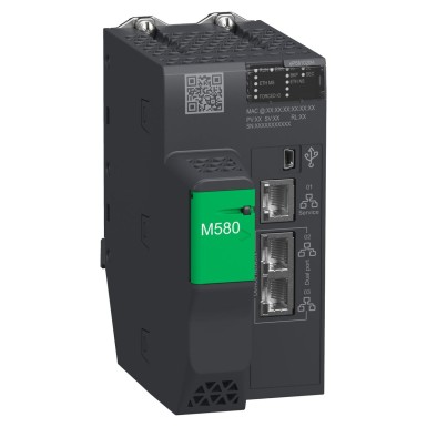 BMEP581020H - Standalone processor, Modicon M580, 4MB, 61 Ethernet devices, 4 Local I/O racks (1024 Digital, 256 Analog), for severe environments - Schneider Electric - Standalone processor, Modicon M580, 4MB, 61 Ethernet devices, 4 Local I/O racks (1024 Digital, 256 Analog), for severe environments - Schneider Electric - 0