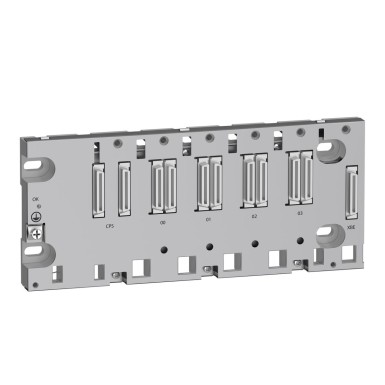 BMEXBP0400 - rack, Modicon X80, 4 slots, Ethernet backplane - Schneider Electric - rack, Modicon X80, 4 slots, Ethernet backplane - Schneider Electric - 0