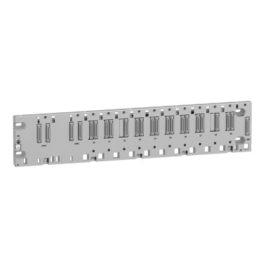 BMEXBP1002 - rack, Modicon X80, 10 slots, Redundant PS, Ethernet backplane - Schneider Electric - rack, Modicon X80, 10 slots, Redundant PS, Ethernet backplane - Schneider Electric - 0