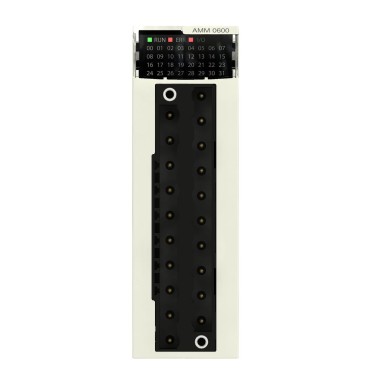 BMXAMM0600 - Analog non isolated high level input and output module, Modicon X80, 4 inputs, 2 outputs, 0 to 20mA / 4 to 20mA, 10V positive or negative - Schneider Electric - Analog non isolated high level input and output module, Modicon X80, 4 inputs, 2 outputs, 0 to 20mA / 4 to 20mA, 10V positive or negative - Schneider Electric - 0