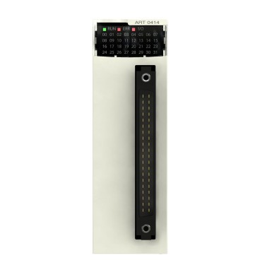 BMXART0414 - Analog isolated low level input module, Modicon X80, 4 inputs, 40mV positive or negative - Schneider Electric - Analog isolated low level input module, Modicon X80, 4 inputs, 40mV positive or negative - Schneider Electric - 0